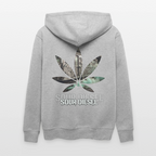 SOUR DIESEL Unisex Bio-Kapuzenjacke - Grau meliert