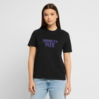 PATIENCE IS A FLEX Unisex Bio-T-Shirt - Schwarz