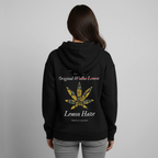 TRUE LEMON Oversized Unisex Bio-Hoodie - Schwarz