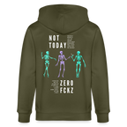 NOT TODAY Unisex Bio-Kapuzenjacke - Khaki