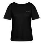 TRUE BERRY Relaxed Frauen Bio-T-Shirt - Schwarz