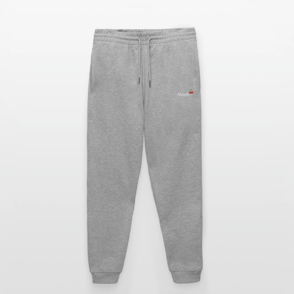 TRUE CHERRY Unisex Bio Jogginghose - Grau meliert