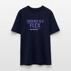 PATIENCE IS A FLEX (AND I DONT HAVE IT) Unisex Bio-T-Shirt - Navy