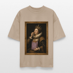 MUNCHIES Unisex Oversized Bio-T-Shirt - Steingrau