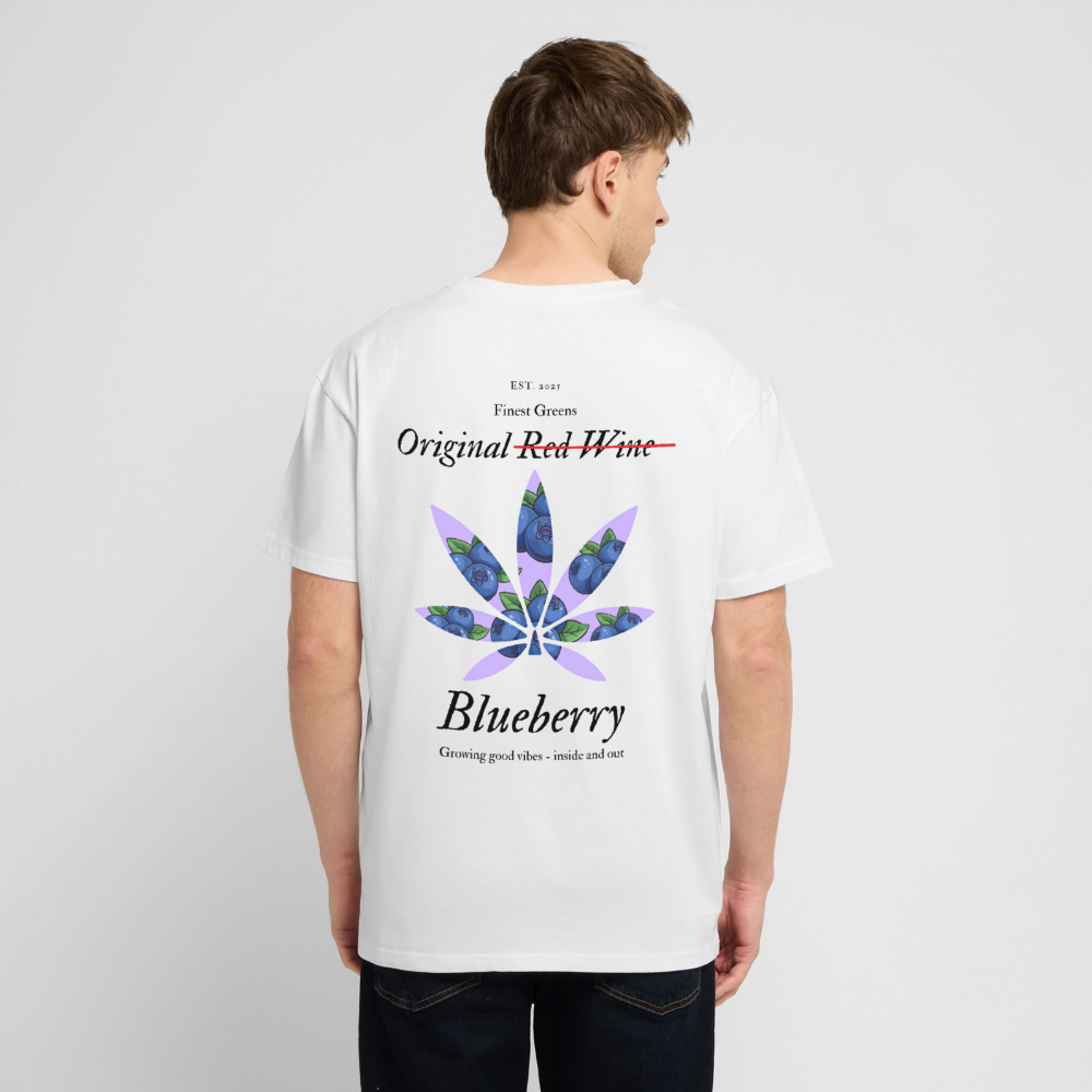 TRUE BERRY Oversized Unisex Bio T-Shirt - Weiß