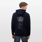NOT HIGH ENOUGH Unisex Bio-Kapuzenjacke - Navy