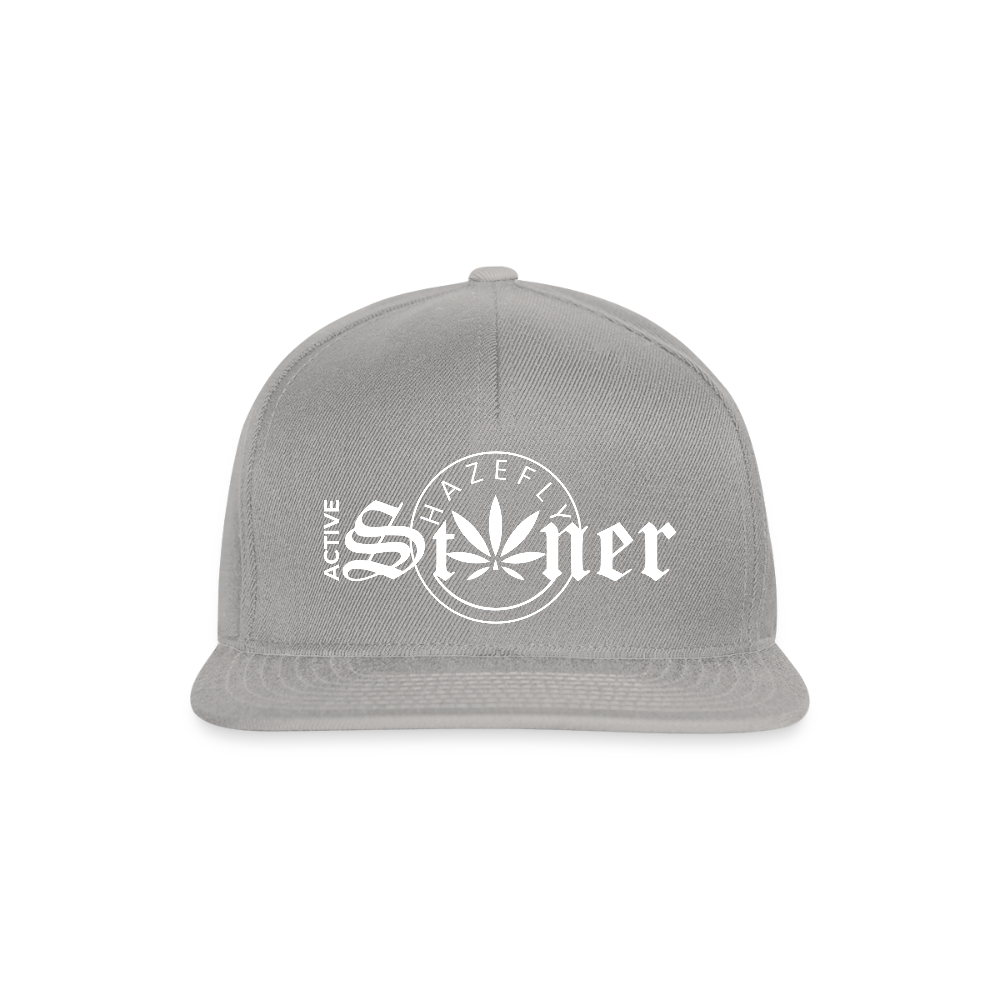 ACTIVE STONER Snapback Cap - Graphit/Graphit