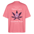 TRUE GRAPE Oversized Unisex Bio T-Shirt - Pink 