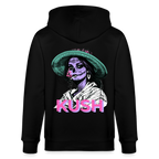 LA CATRINA KUSH Unisex Bio-Kapuzenjacke - Schwarz