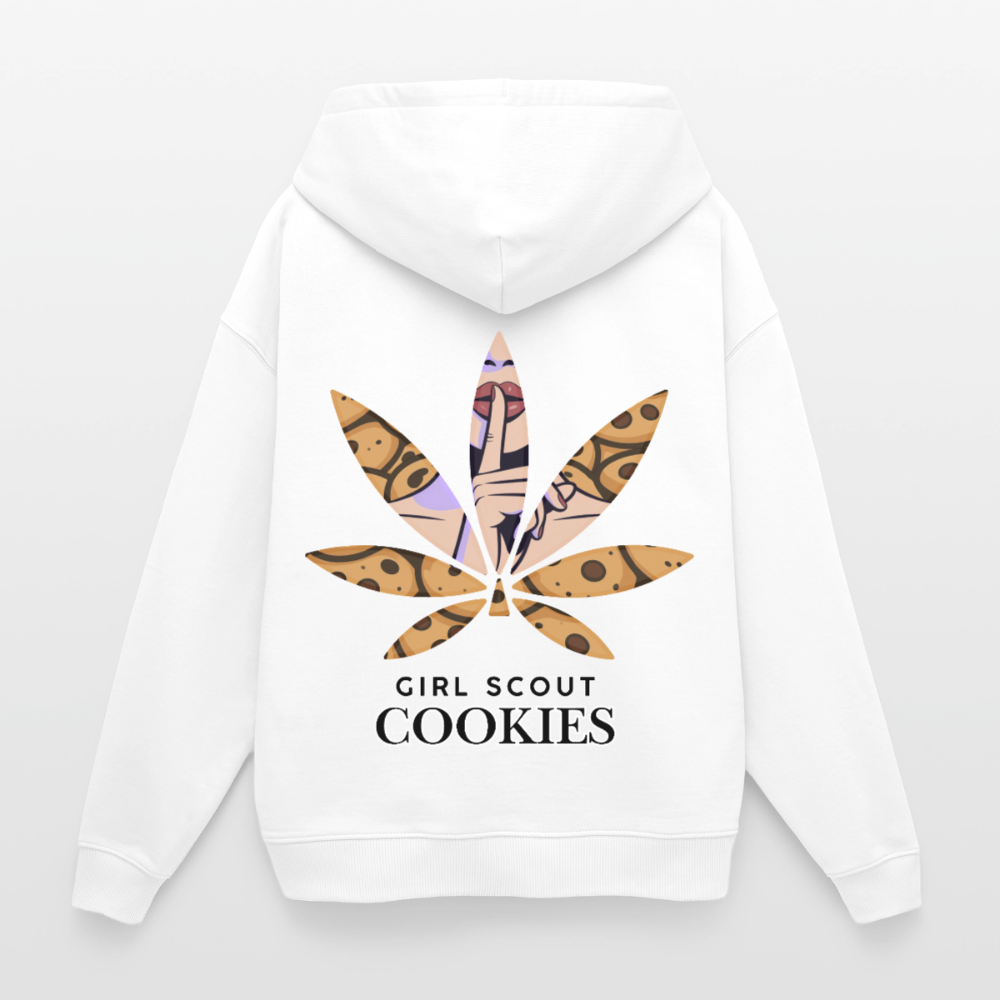 GIRL SCOUT COOKIES Oversized Unisex Bio-Hoodie - Weiß