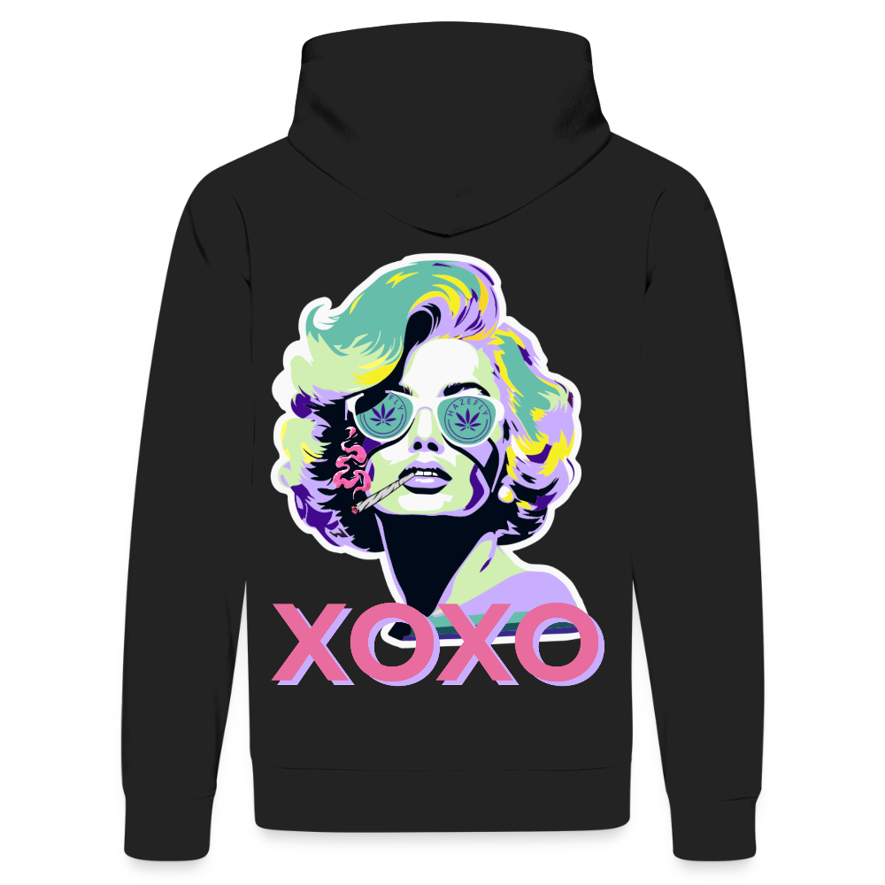 MARYLIN XOXO Unisex Bio-Hoodie - Schwarz
