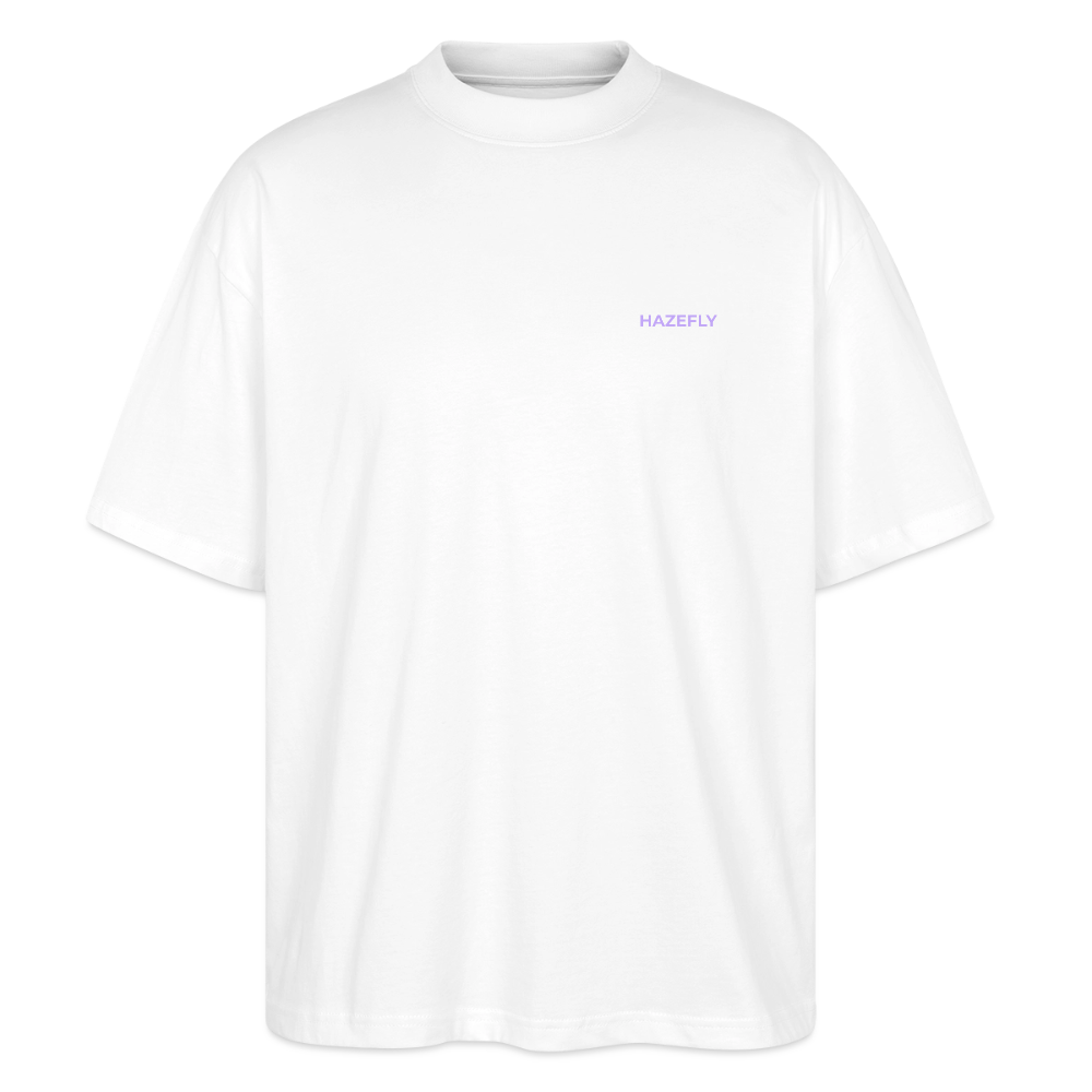 RUNTZ Oversized Unisex Bio T-Shirt - Weiß