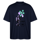 GALACTIC JOURNEY Oversized Unisex Bio T-Shirt - Navy