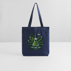 GLOW GARDEN WITH GROWLAB recycelter Heavyweight Stoffbeutel - melange Blue