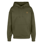 GIRL SCOUT COOKIES Oversized Unisex Bio-Hoodie - Khaki