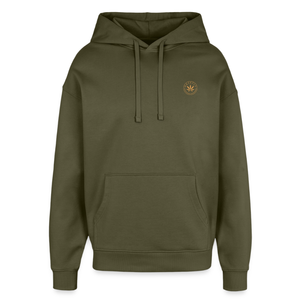 GIRL SCOUT COOKIES Oversized Unisex Bio-Hoodie - Khaki