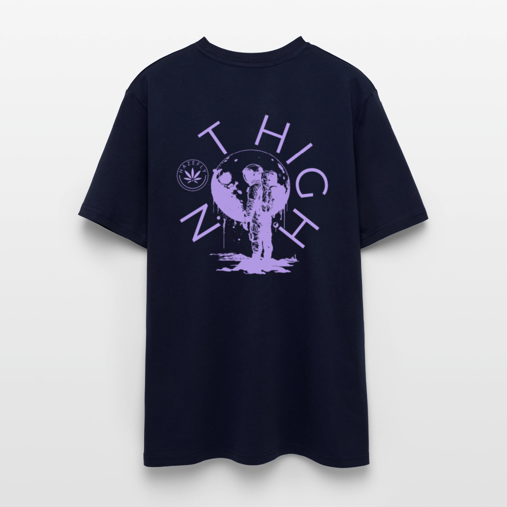 NOT HIGH Unisex Bio-T-Shirt - Navy