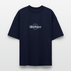 ACTIVE STONER Oversized Unisex Bio T-Shirt - Navy