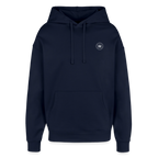 SOUR DIESEL Oversized Unisex Bio-Hoodie - Navy