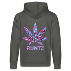 RUNTZ Unisex Bio-Hoodie - Anthrazit