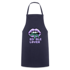 EDIBLE LOVER Kochschürze - Navy