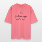 PUFFS & DREAMS Oversized Unisex Bio T-Shirt - Pink 