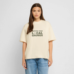LOCAL GROWER Oversized Unisex Bio T-Shirt - Natur