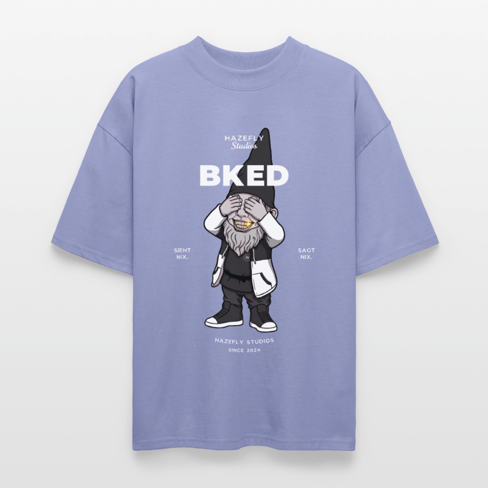 BKED Unisex Oversized Bio-T-Shirt - Violett