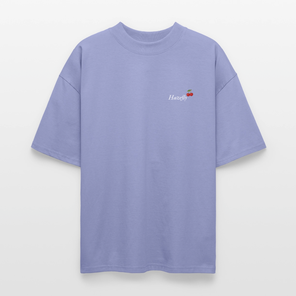 TRUE CHERRY Oversized Unisex Bio T-Shirt - Violett