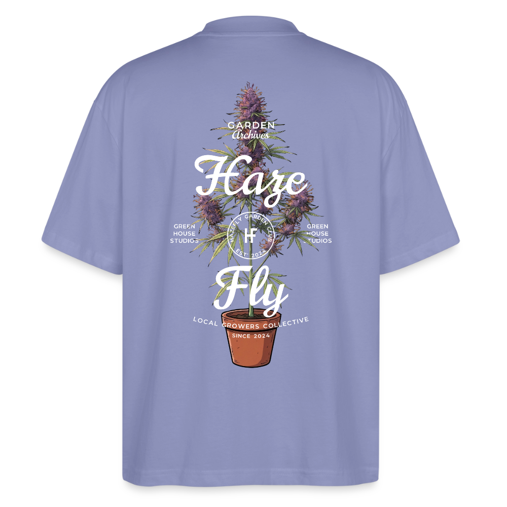 GROW COLLECTIVE Unisex Oversized Bio-T-Shirt - Violett