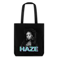 MADAM HAZE recycelter Heavyweight Stoffbeutel - Schwarz
