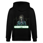 DR. ZOMBIE Unisex Bio-Kapuzenjacke - Schwarz