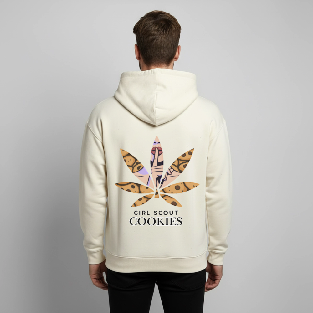 GIRL SCOUT COOKIES Oversized Unisex Bio-Hoodie - Natur