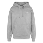 SOUR DIESEL Oversized Unisex Bio-Hoodie - Grau meliert