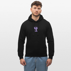 NOT HIGH Unisex Bio-Hoodie - Schwarz
