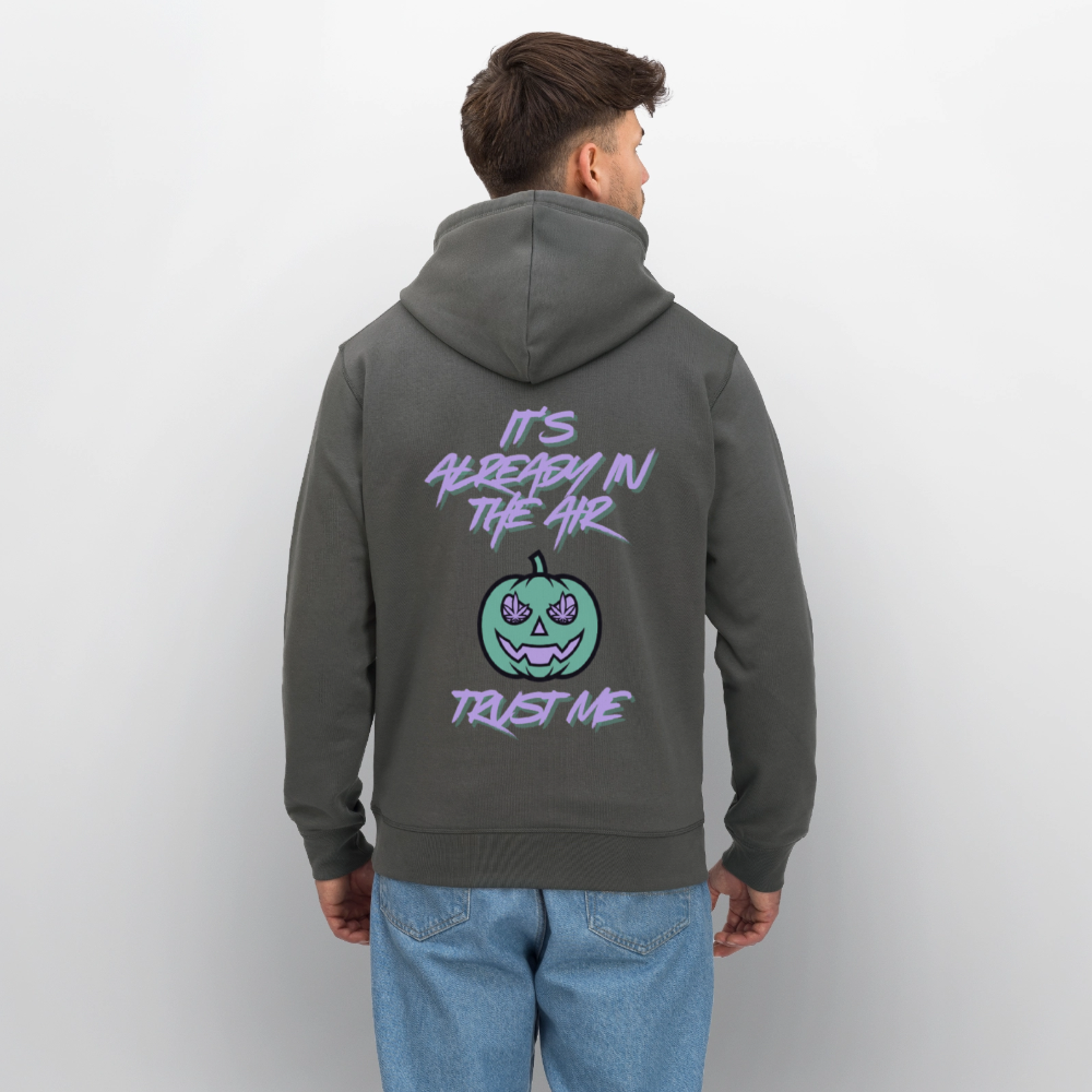 PUMPKIN VIBE Unisex Bio-Hoodie - Anthrazit
