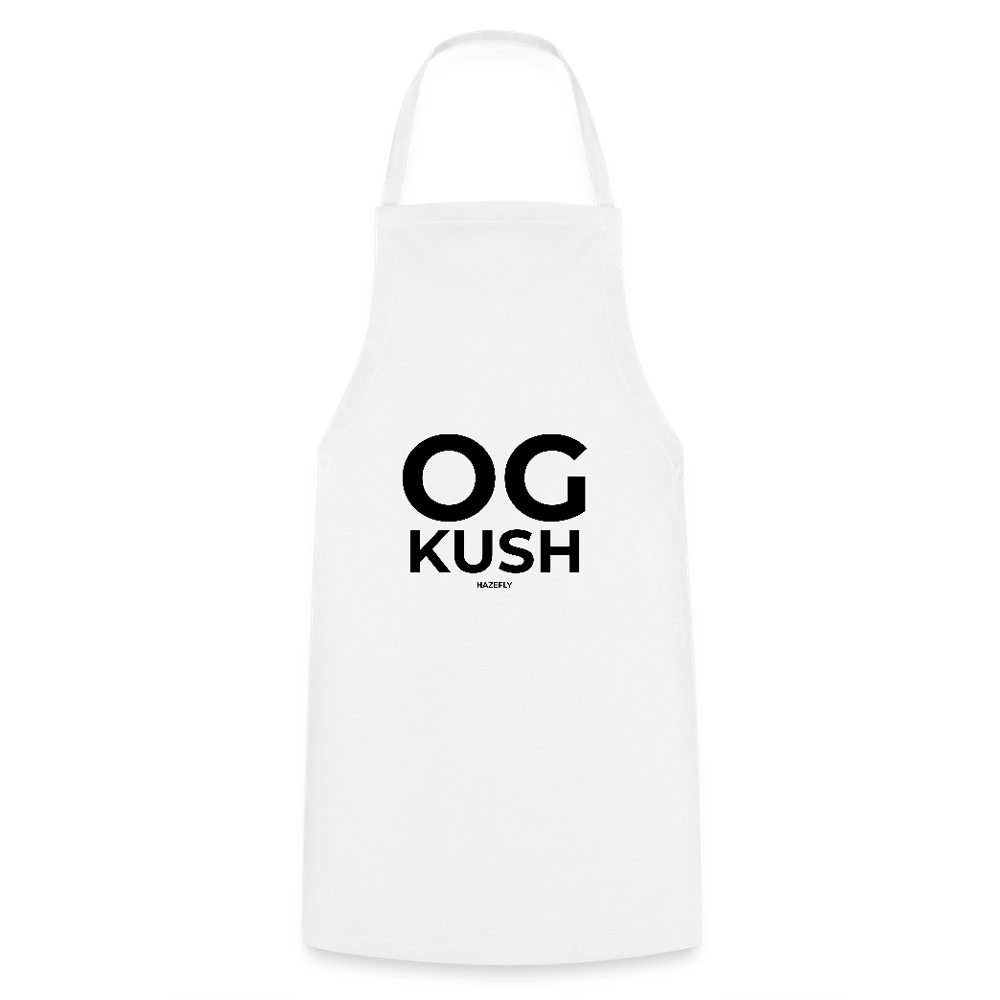 OG KUSH Kochschürze - Weiß