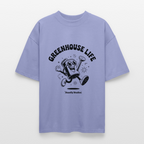 GREENHOUSE LIFE Oversized Unisex Bio T-Shirt - Violett