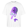 ICE CREAM Oversized Unisex Bio T-Shirt - Weiß
