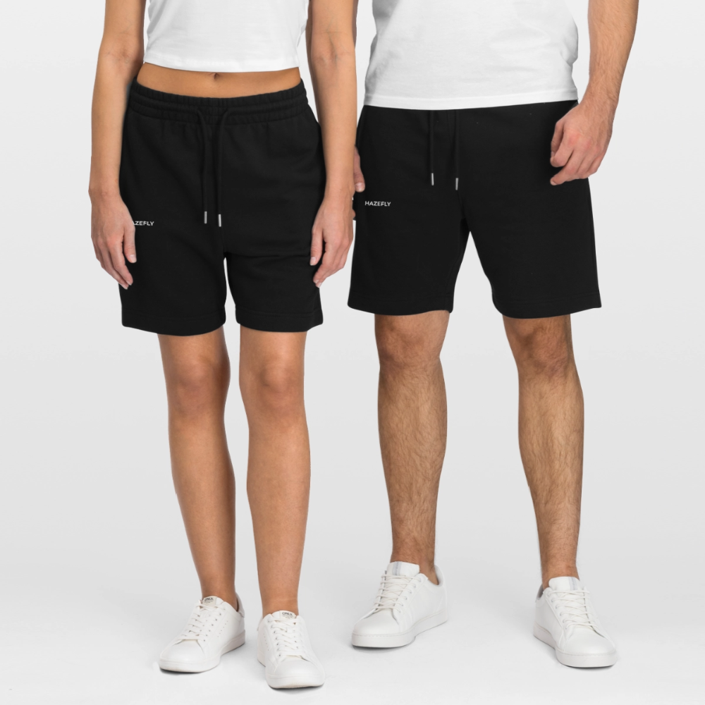 Unisex Bio Joggingshorts - Schwarz