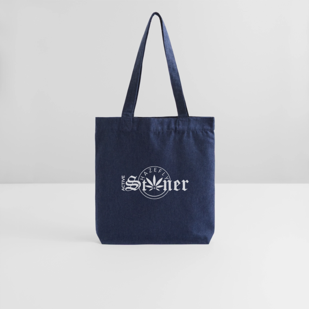 ACTIVE STONER recycelter Heavyweight Stoffbeutel - melange Blue