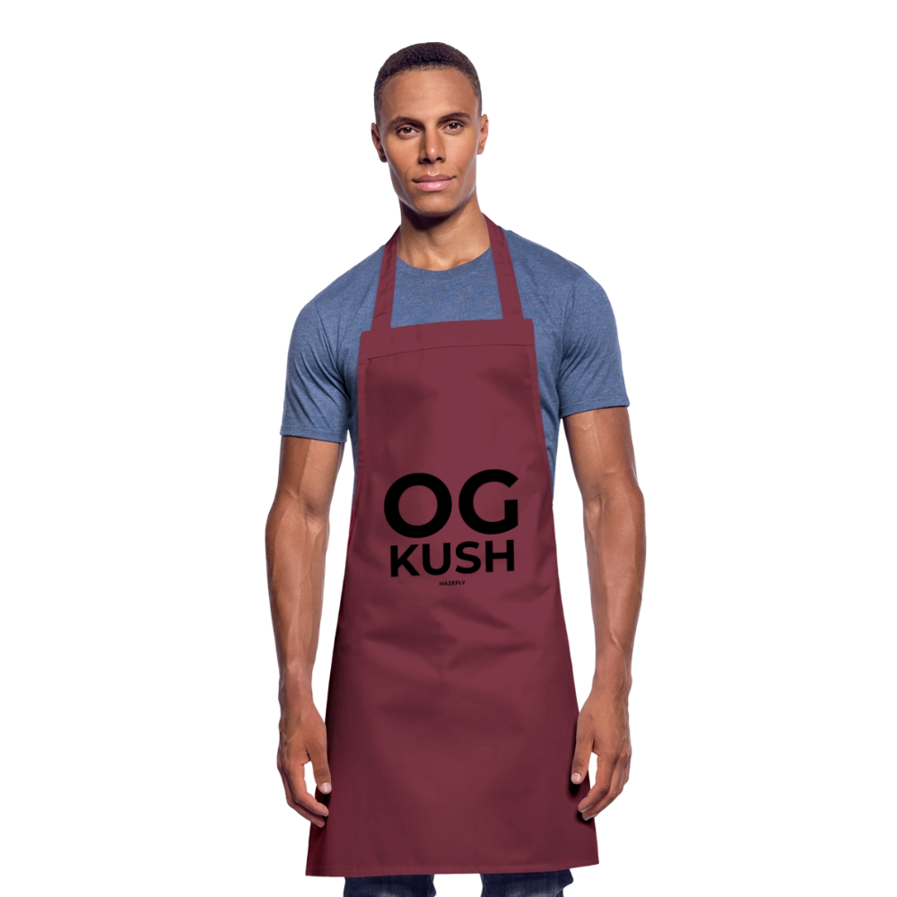 OG KUSH Kochschürze - Bordeaux