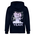 HELL YEAH Unisex Bio-Kapuzenjacke - Navy