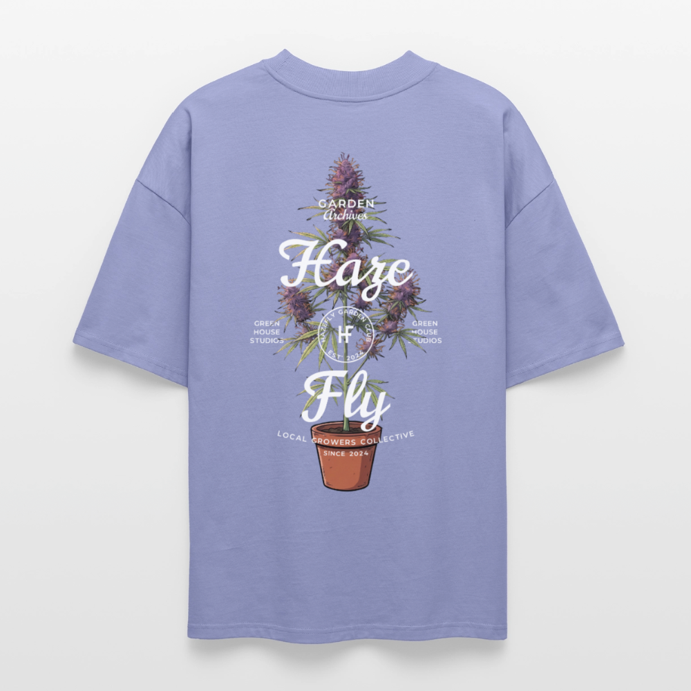 GROW COLLECTIVE Unisex Oversized Bio-T-Shirt - Violett