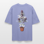 GROW COLLECTIVE Unisex Oversized Bio-T-Shirt - Violett