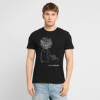 LOVE GROWS II Unisex Bio-T-Shirt - Schwarz
