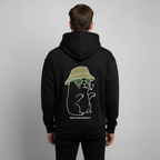 REIN MEDIZINISCH Oversized Unisex Bio-Hoodie - Schwarz
