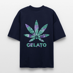 GELATO Oversized Unisex Bio T-Shirt - Navy