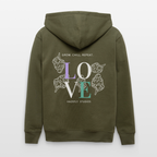 GROW. CHILL. REPEAT. Unisex Bio-Kapuzenjacke - Khaki