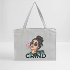 GRIND recycelter Shopping Bag - Grau meliert